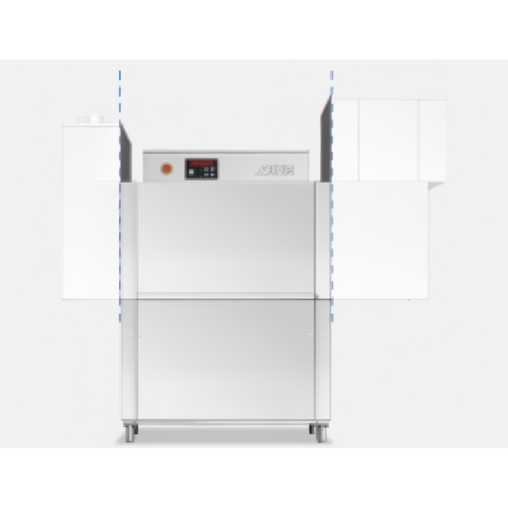 МАШИНА ПОСУДОМОЕЧНАЯ DIHR RX 101 E DX+DDE+XP+LC73+DRA924 миниатюра 1