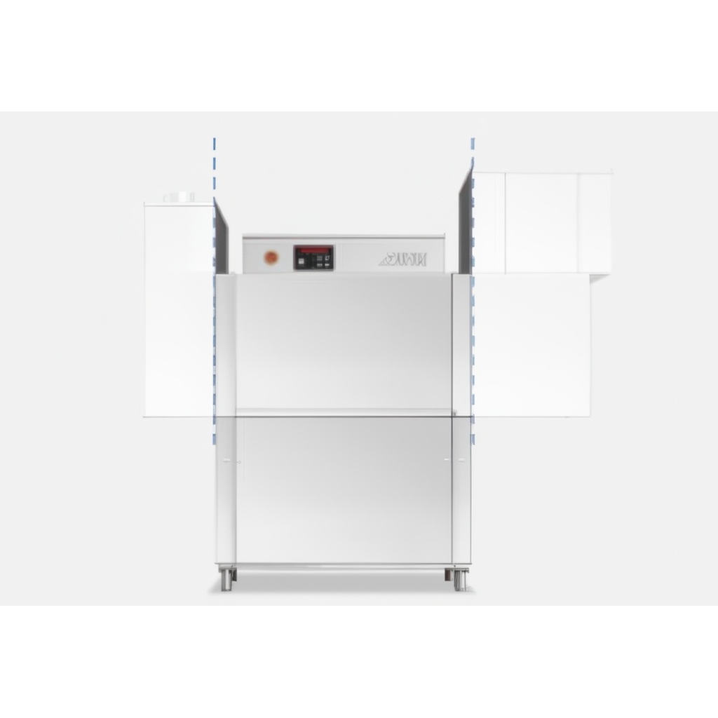МАШИНА ПОСУДОМОЕЧНАЯ DIHR RX 164 E DX+DDE+XP миниатюра 1
