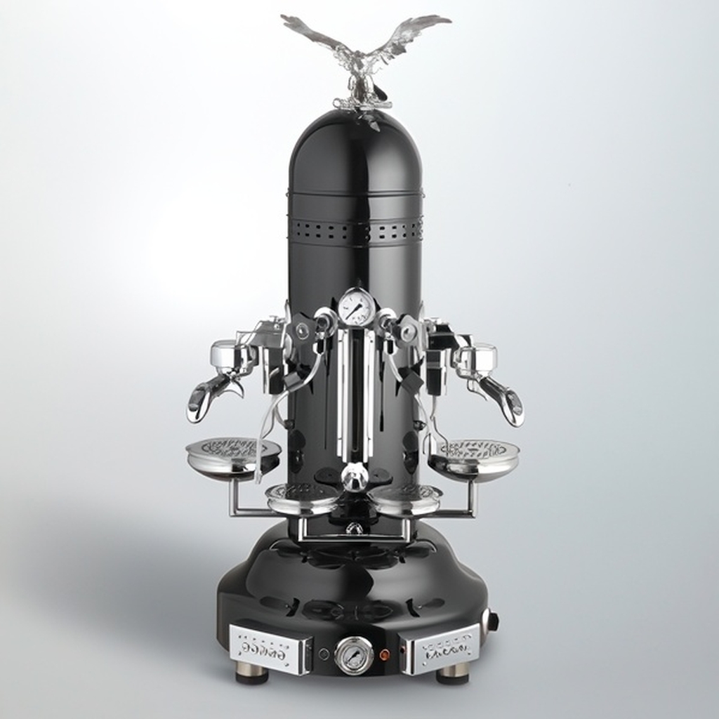 КОФЕМАШИНА АВТОМАТ BEZZERA VERTICALE DE 2GR ЧЕРНАЯ МУЛЬТИФАЗНАЯ миниатюра 1
