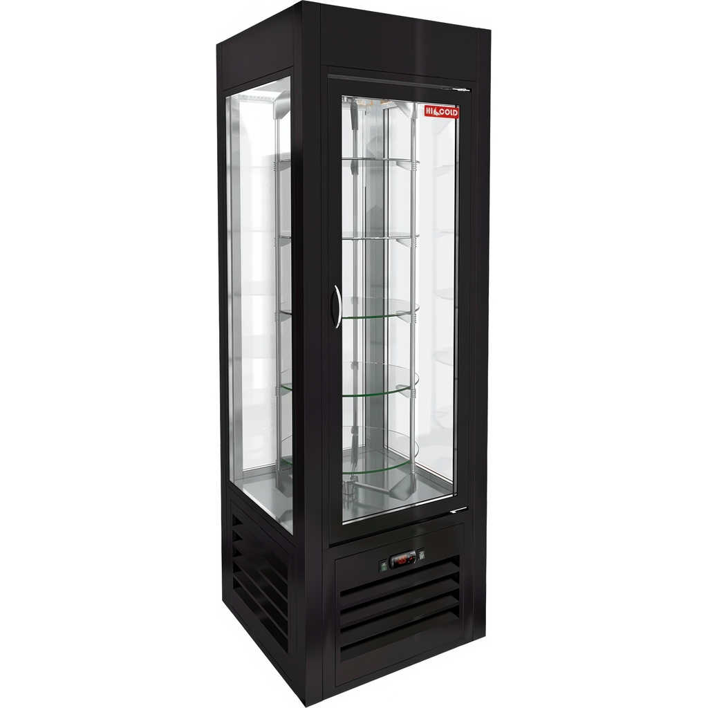ВИТРИНА КОНДИТ/ВЕРТИКАЛЬНАЯ HICOLD VRC 350 R Sh BLACK миниатюра 1