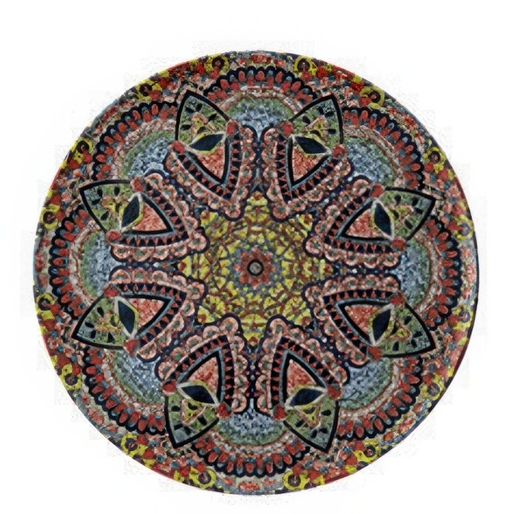 Тарелка мелкая d32см, Mandala C 67377C07 миниатюра 1