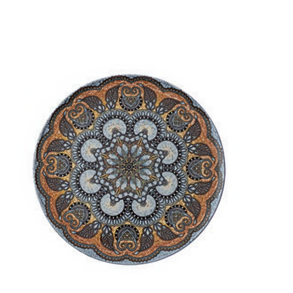 Тарелка мелкая d20см, Mandala B 67377B02 миниатюра 1