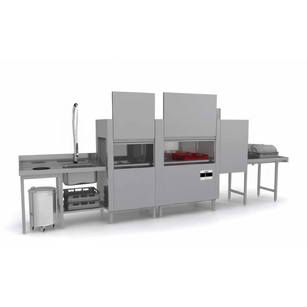 МАШИНА ПОСУДОМОЕЧНАЯ КОНВЕЙЕРНАЯ APACH CHEF LINE LTIT200 PWR AY2X миниатюра 1