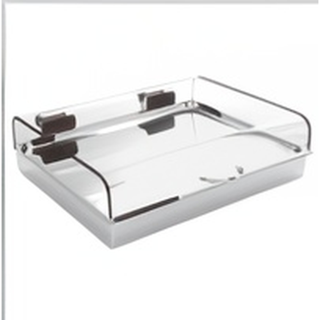 Витрина для охлаждения Gn 2/1 Atlantic Buffet, 65х53 h=18см., нерж.сталь 58467-01 миниатюра 1
