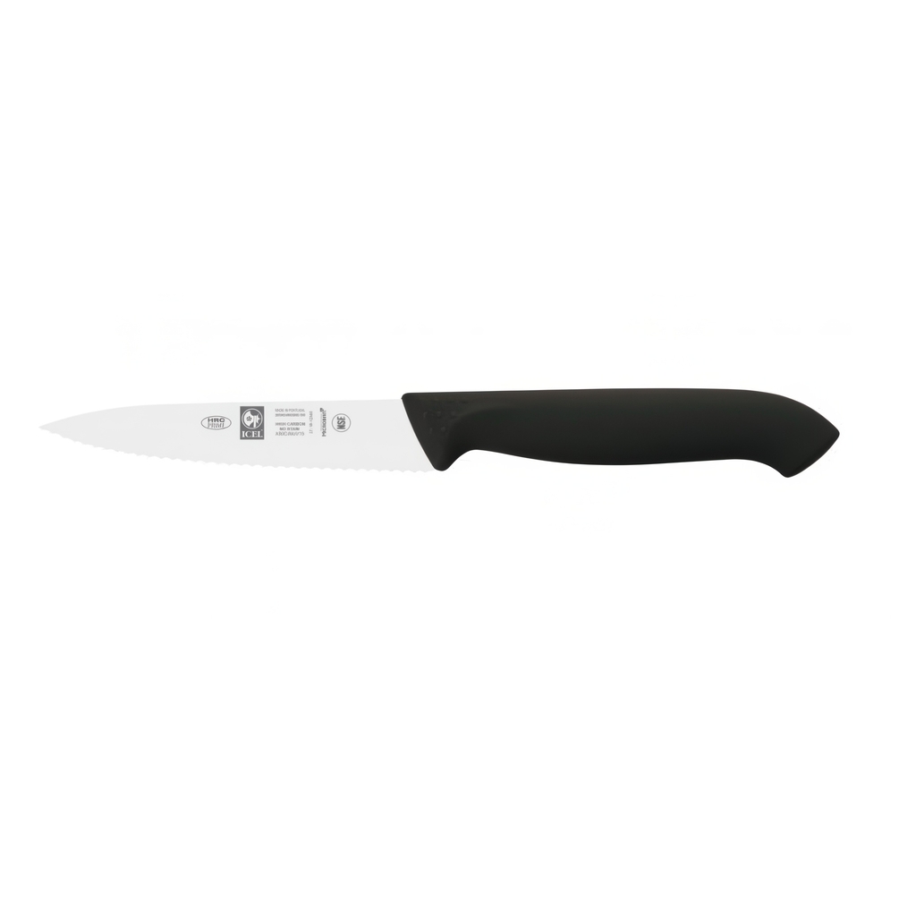 Нож для овощей 10см, с волнистым лезвием, черный HORECA PRIME 28100.HR63000.100 миниатюра 1