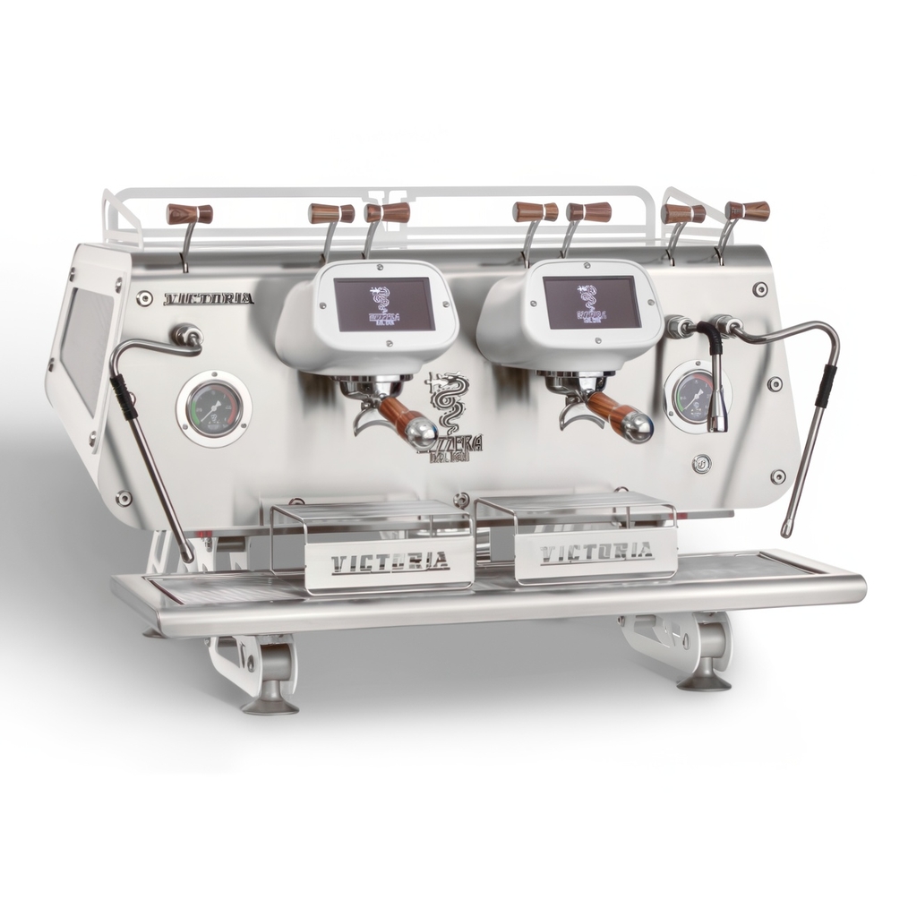 КОФЕМАШИНА АВТОМАТ BEZZERA VICTORIA PID 2 ГРУППЫ БЕЛАЯ МУЛЬТИФАЗНАЯ миниатюра 1