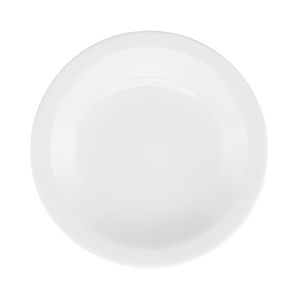 Тарелка суповая WHITE 23см Oxford 004963, I361-9001 миниатюра 1
