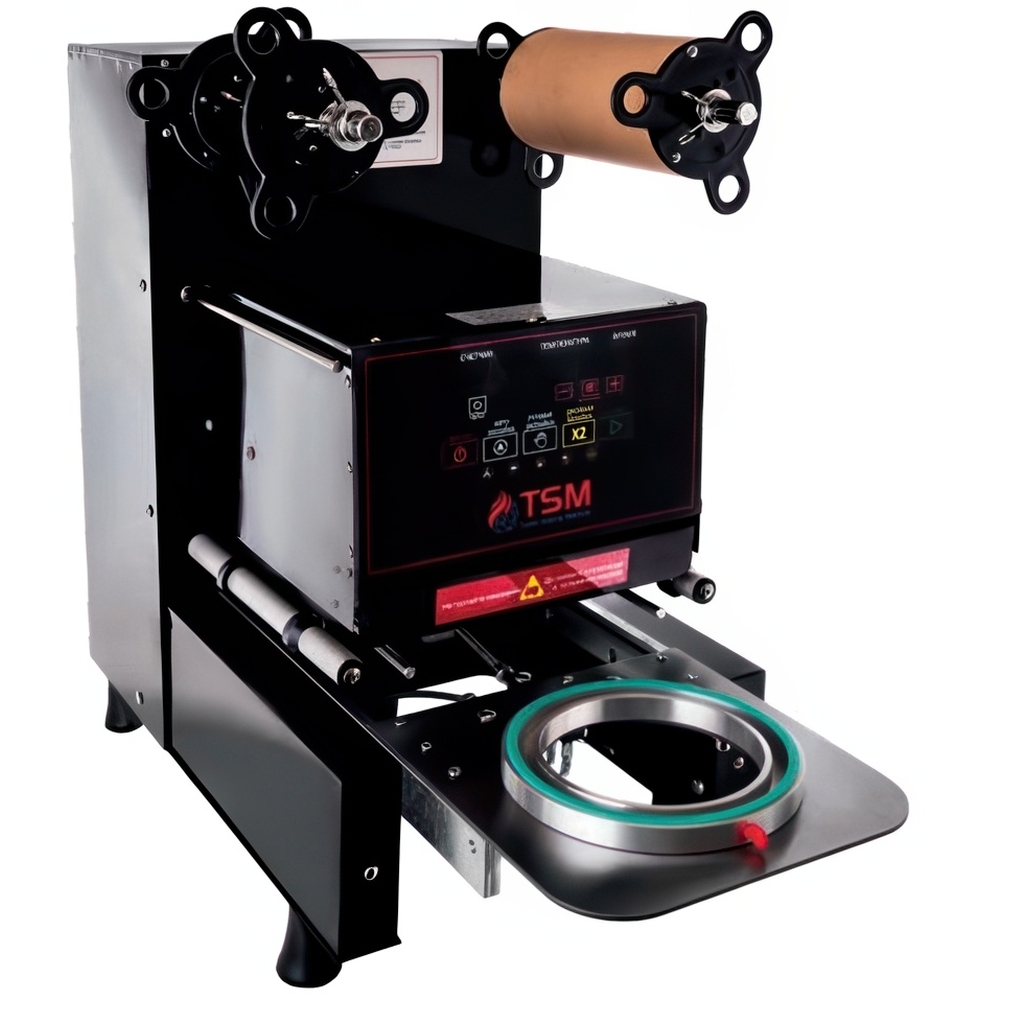 ЗАПАЙЩИК ДЛЯ КРУГЛЫХ ЕМКОСТЕЙ TURBO SEALING MACHINE TSM-H-180 миниатюра 1