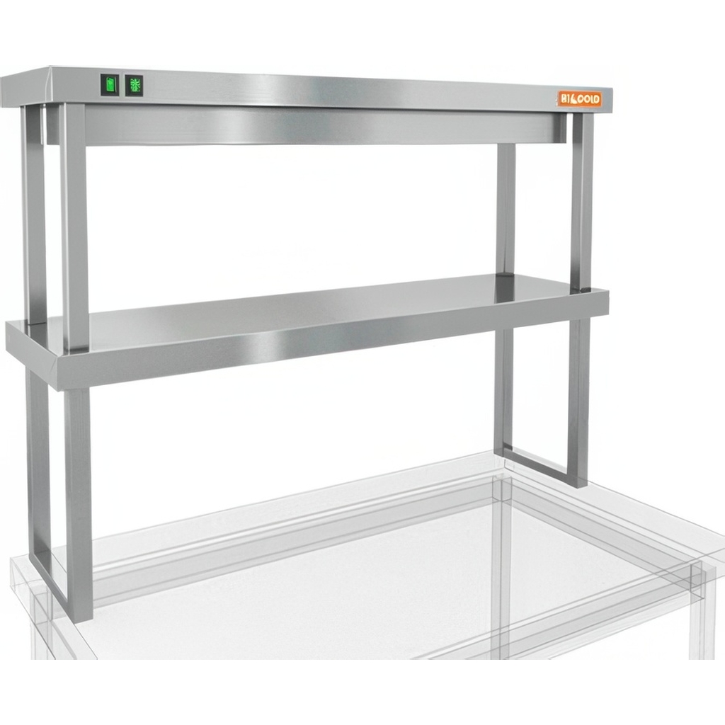 ПОЛКА ТЕПЛОВАЯ ДВУХЪЯРУСНАЯ HICOLD TP2K-9/4 миниатюра 1
