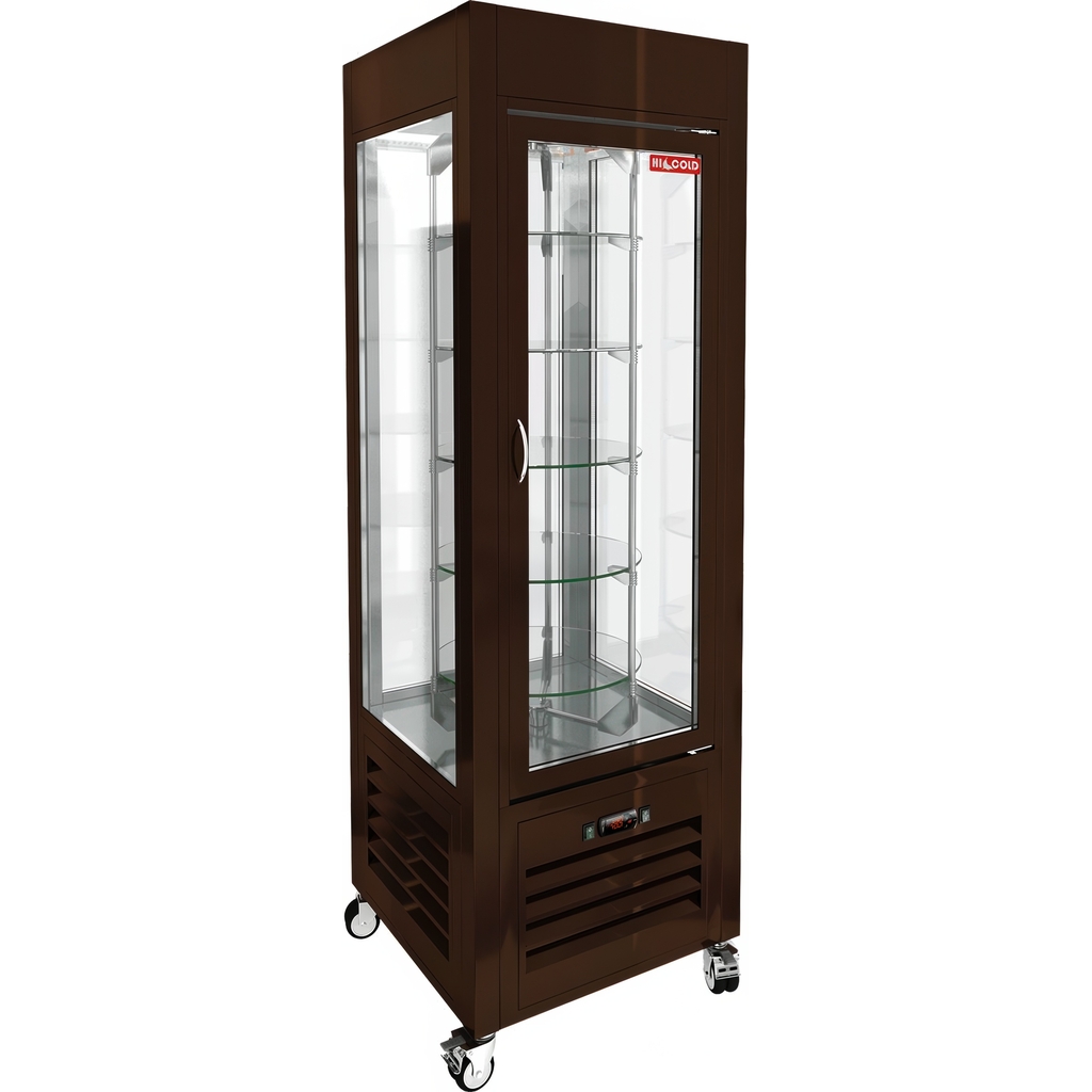 ВИТРИНА КОНДИТ/ВЕРТИКАЛЬНАЯ HICOLD VRC 350 R BROWN миниатюра 1