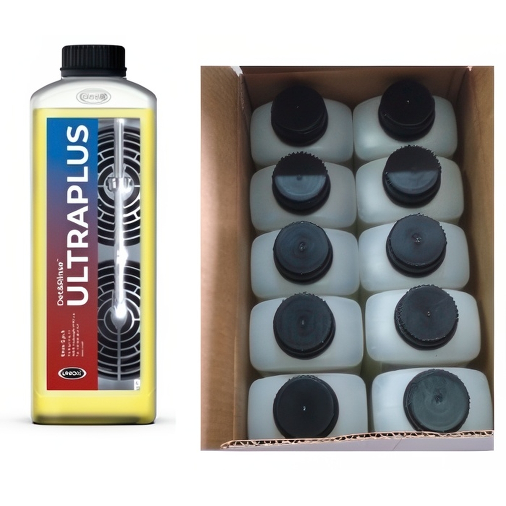 СРЕДСТВО МОЮЩЕЕ И ОПОЛАСКИВАЮЩЕЕ DET&RINSE ULTRAPLUS (СМЕННЫЙ КАРТРИДЖ) UNOX DB1076A0 миниатюра 1