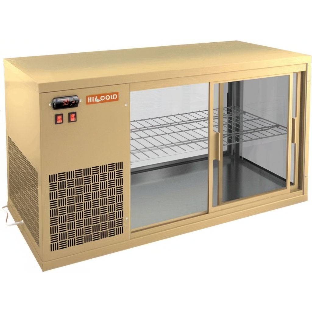 ВИТРИНА HICOLD VRL 1100 L BEIGE миниатюра 1