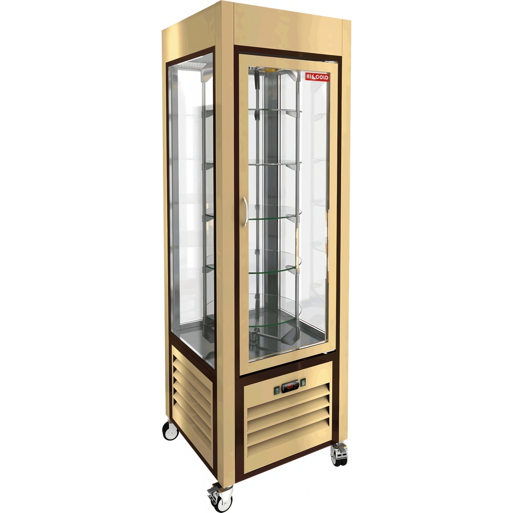 ВИТРИНА КОНДИТ/ВЕРТИКАЛЬНАЯ HICOLD VRC 350 R BEIGE FR миниатюра 1