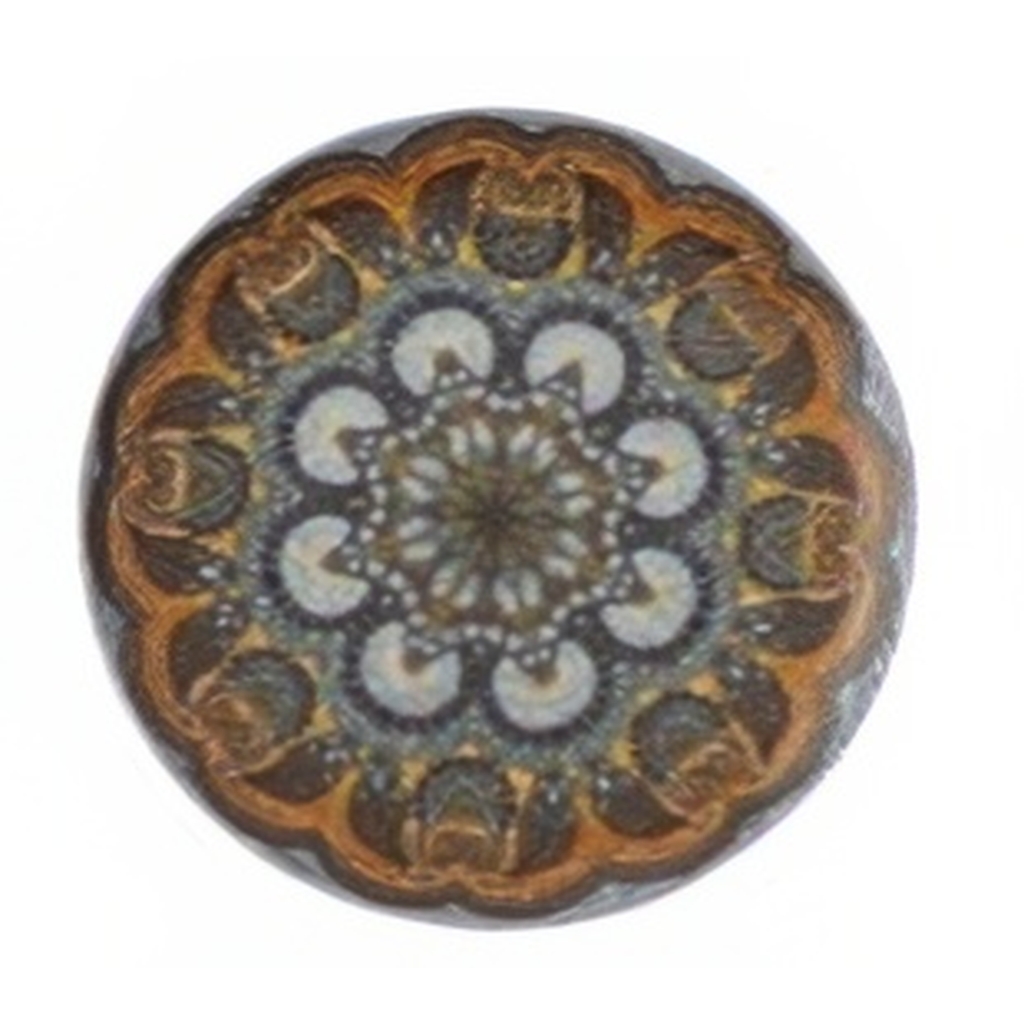 Тарелка мелкая d27,5см, Mandala B 67377B05 миниатюра 1