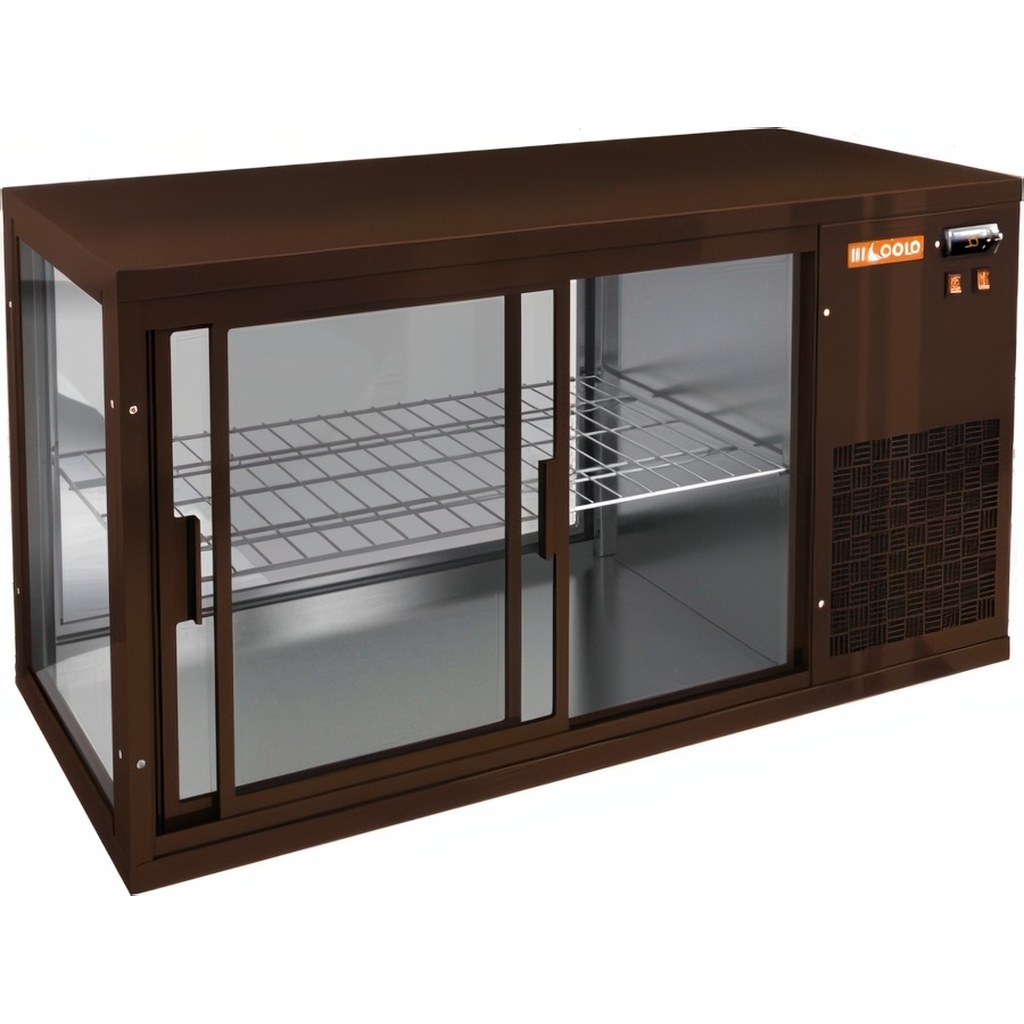 ВИТРИНА HICOLD VRL 1100 R BROWN миниатюра 1