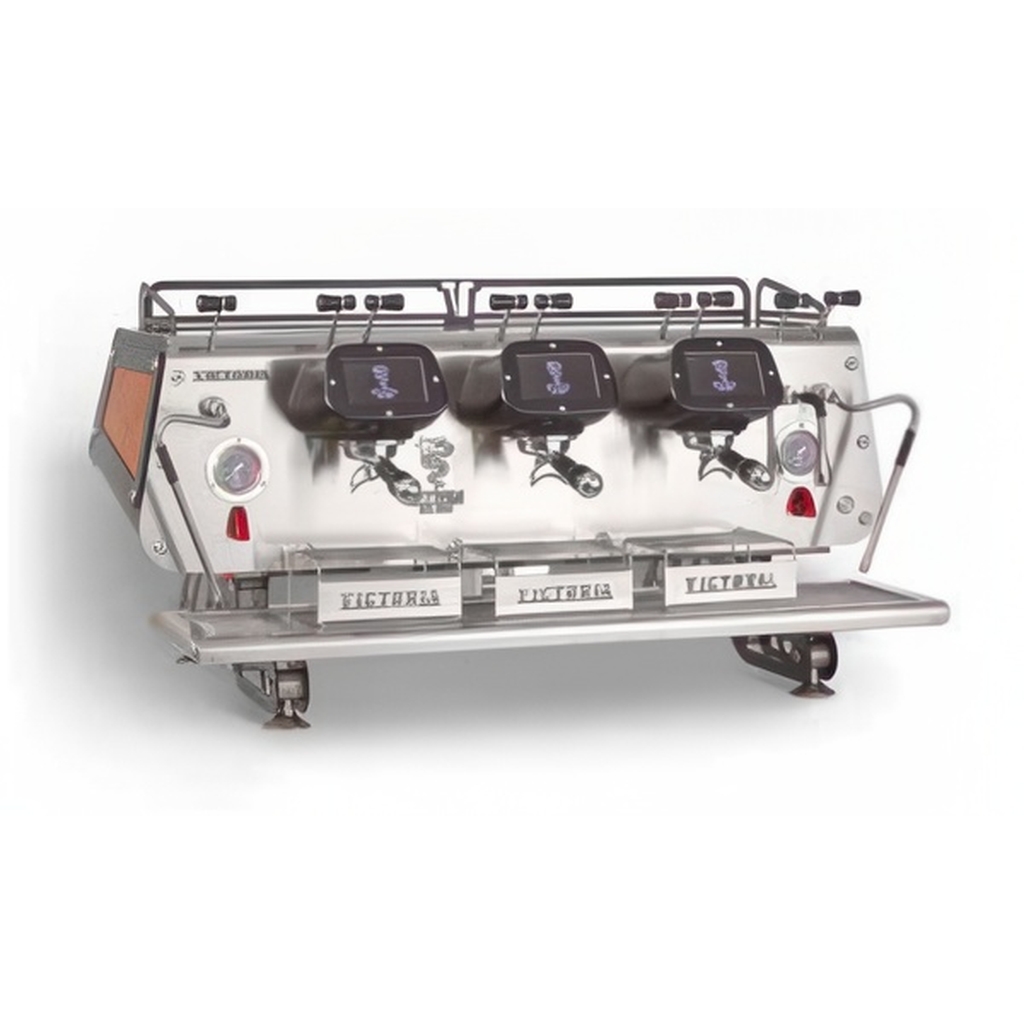 КОФЕМАШИНА АВТОМАТ BEZZERA VICTORIA PID 3 ГРУППЫ ЧЕРНАЯ И КОЖА МУЛЬТИФАЗНАЯ миниатюра 1