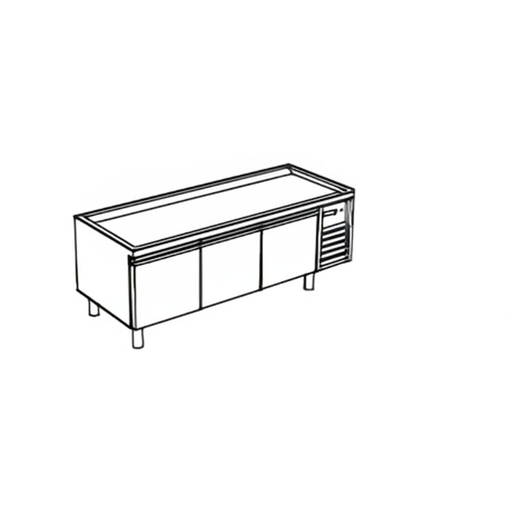 БАЗА ХОЛОДИЛЬНАЯ APACH CHEF LINE SLBR7111 миниатюра 1