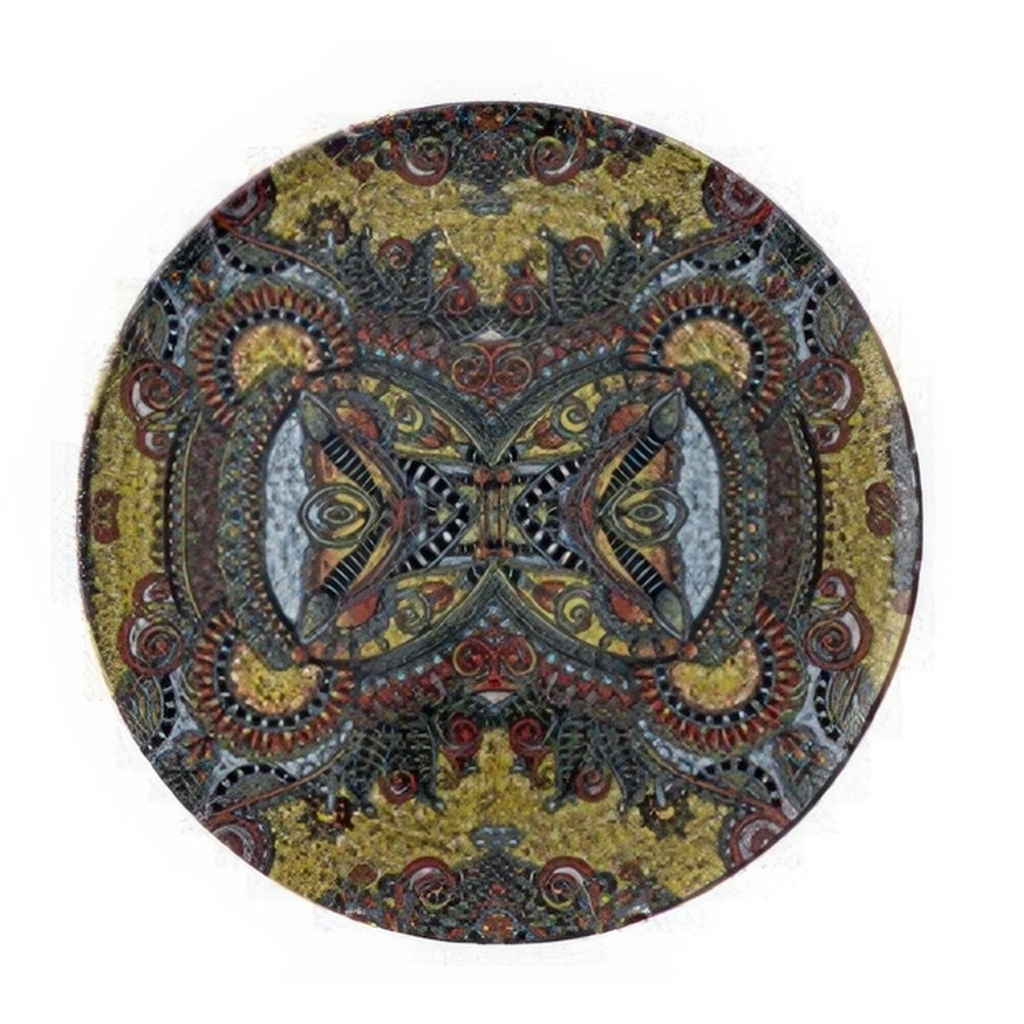 Тарелка мелкая d27см, Mandala D 67377D05 миниатюра 1