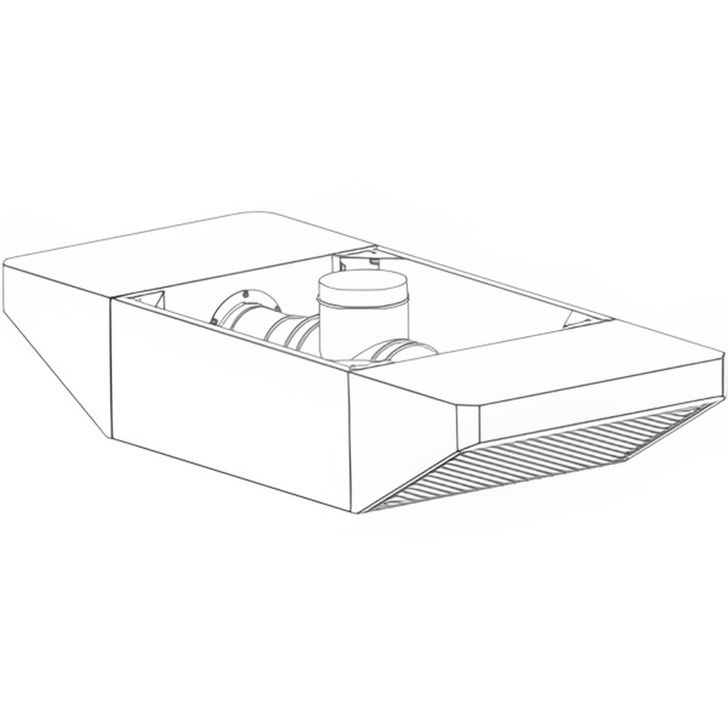 ЗОНТ ВЫТЯЖНОЙДЛЯ ПЕЧИ КОНВЕЕРНОЙ ROBOCHEF RC650 ROBOLABS RL407161 (257619) миниатюра 1