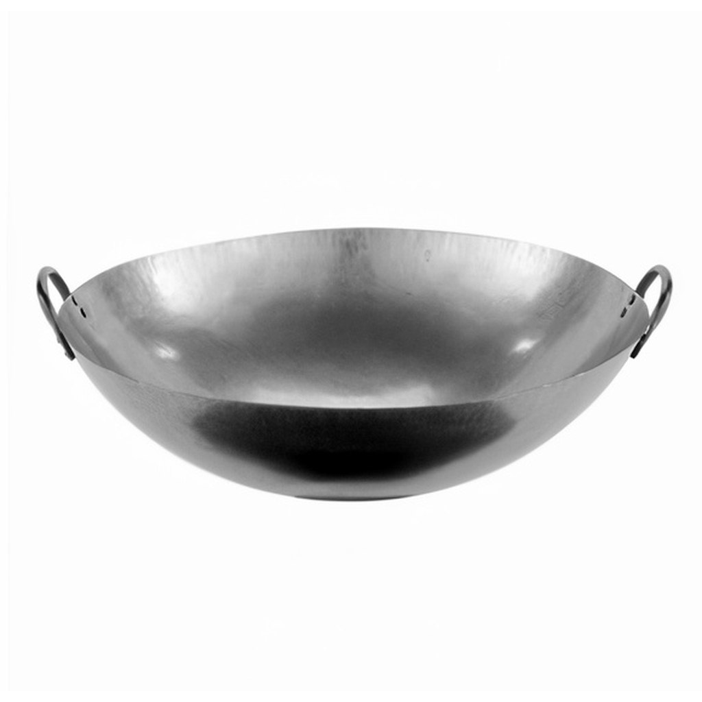 Сковорода "Wok" d45,5 h14см, две ручки, сталь 49605-46 миниатюра 1