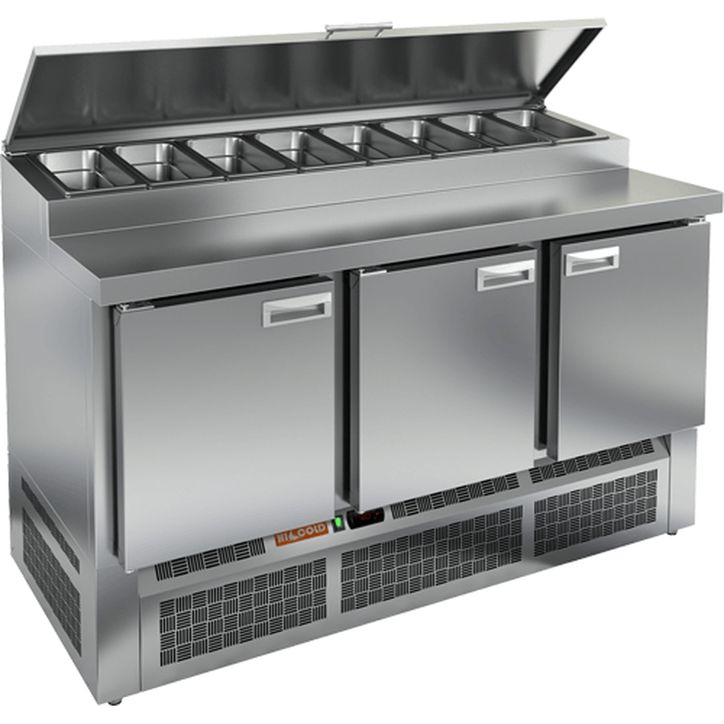 СТОЛ ДЛЯ ПИЦЦЫ HICOLD PZE1-111GN (1/3) миниатюра 1