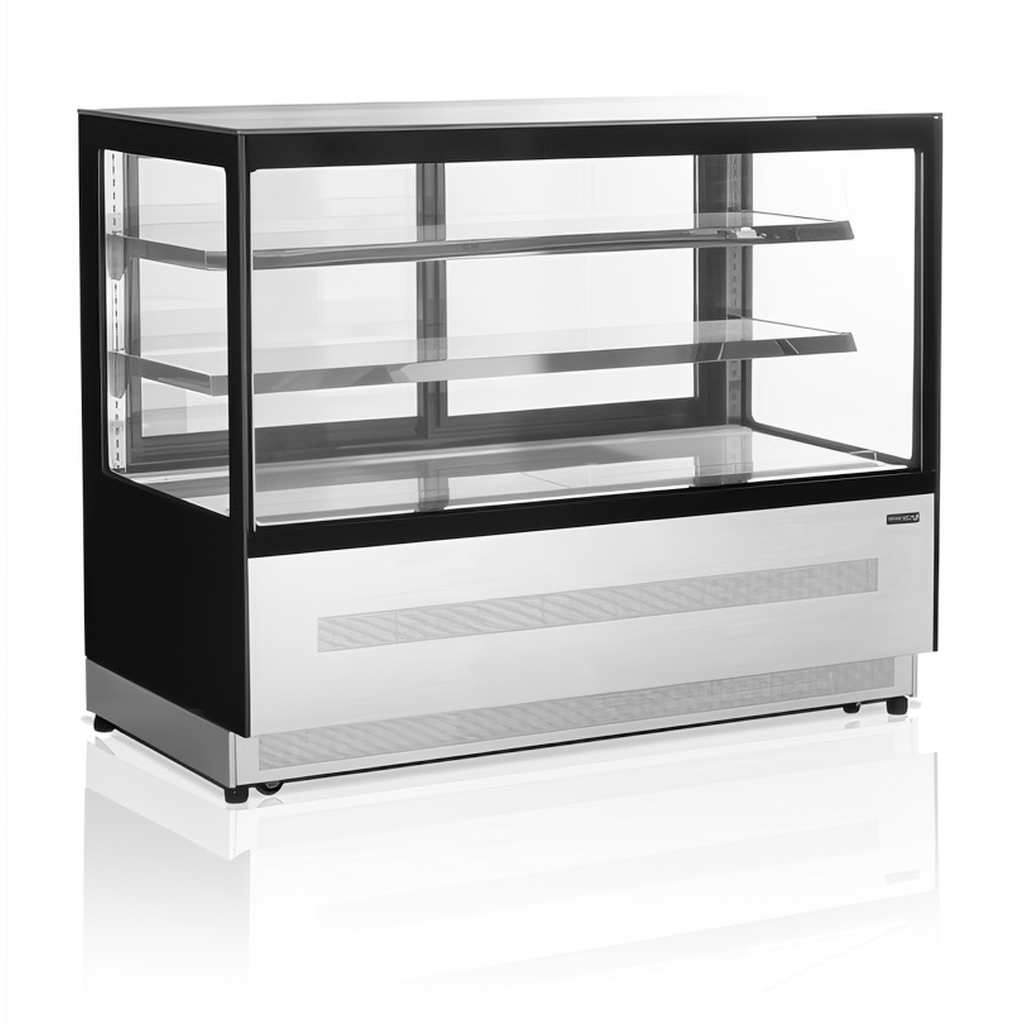 ВИТРИНА ХОЛОДИЛЬНАЯ TEFCOLD LPD1500F ЧЕРНАЯ миниатюра 1