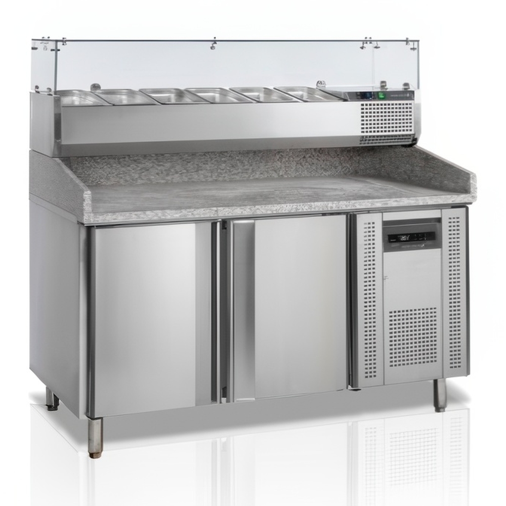 СТОЛ ДЛЯ ПИЦЦЫ TEFCOLD PT1200 + VK38-150 миниатюра 1