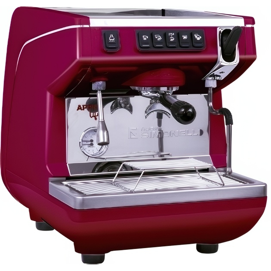 КОФЕМАШИНА APPIA LIFE 1GR V/ КРАСНЫЙ+ВЫСОКАЯ ГРУППА 1Ф 167518 миниатюра 1