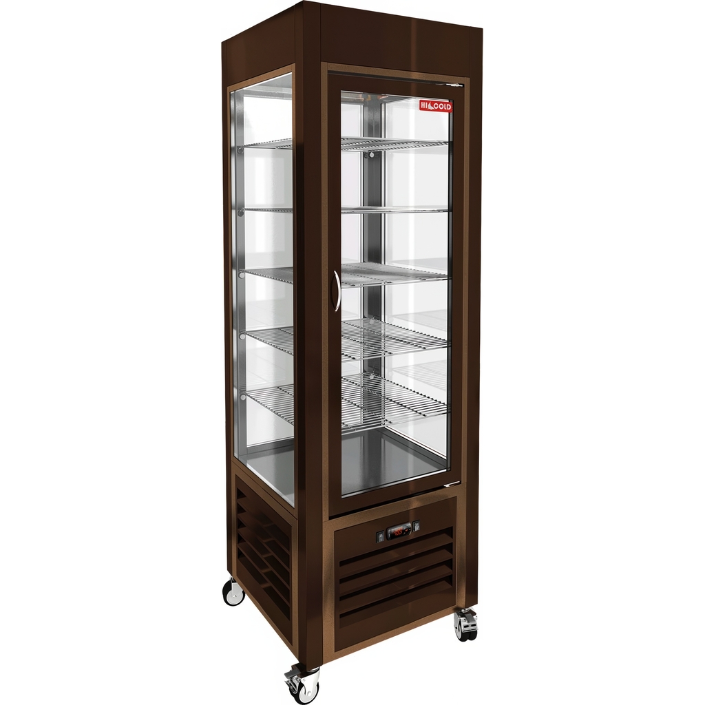ВИТРИНА КОНДИТ/ВЕРТИКАЛЬНАЯ HICOLD VRC 350 BROWN FR миниатюра 1