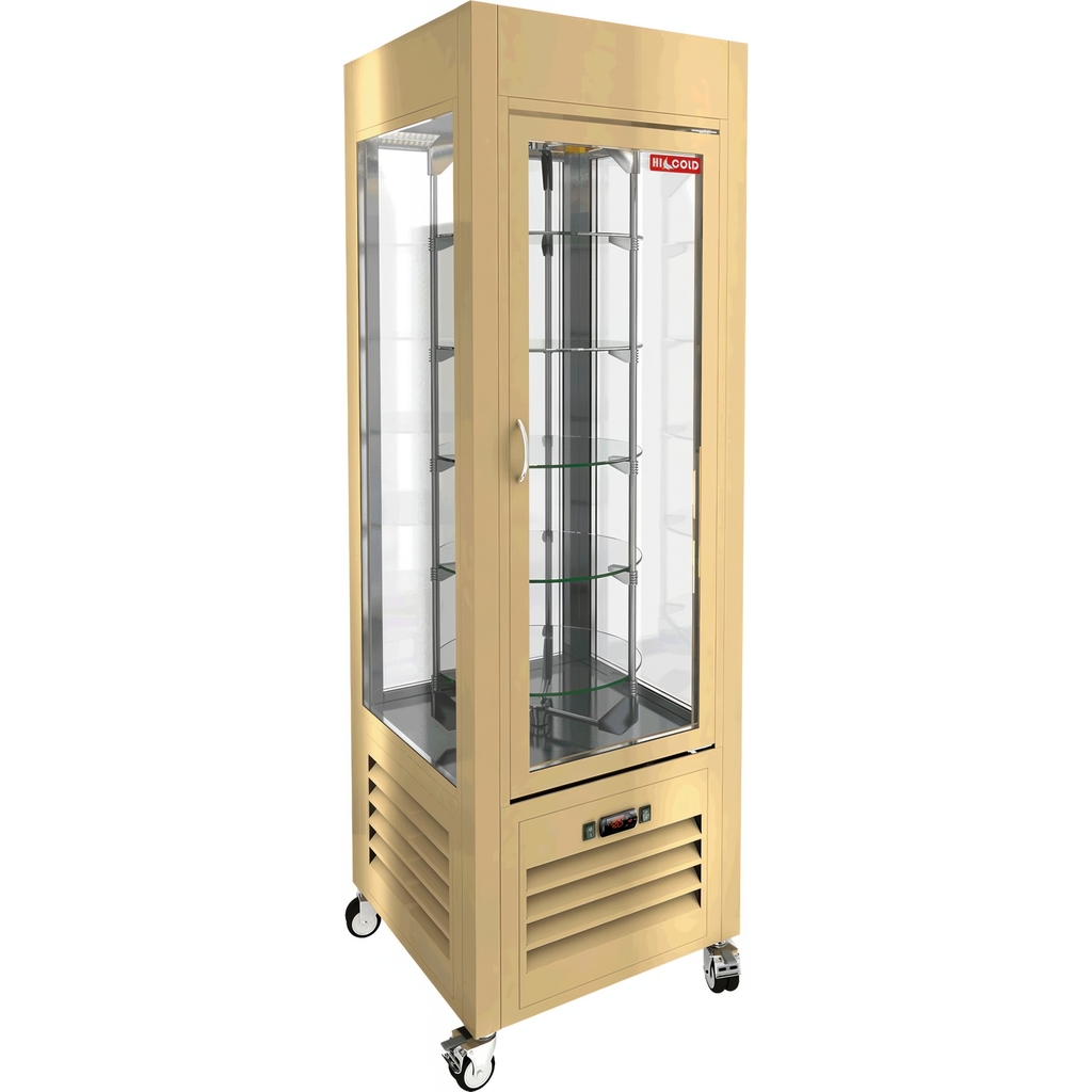 ВИТРИНА КОНДИТ/ВЕРТИКАЛЬНАЯ HICOLD VRC 350 R BEIGE миниатюра 1