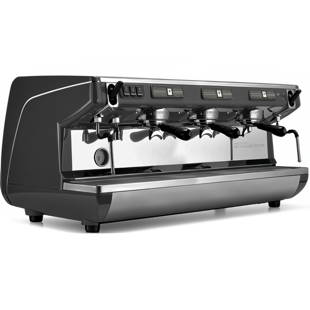 КОФЕМАШИНА APPIA LIFE 3GR S/ ЧЕРНЫЙ+ЭКОНОМАЙЗЕР+ВЫСОКАЯ ГРУППА 1Ф 169073 миниатюра 1