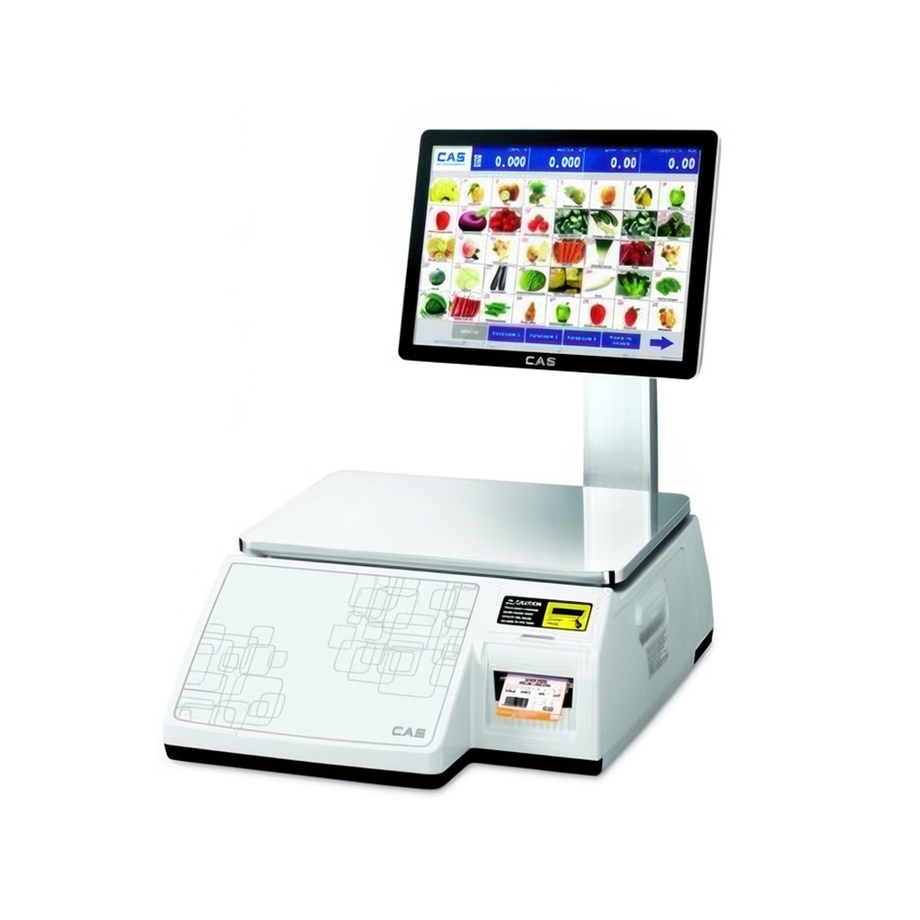 ВЕСЫ ЭЛ.ТОРГОВЫЕ CAS CL7000-15S миниатюра 1