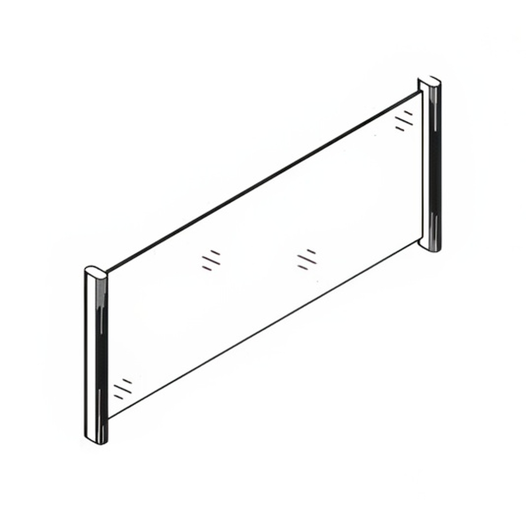 СТЕКЛО ФРОНТАЛЬНОЕ SELF 700 APACH CHEF LINE L961700150 миниатюра 1