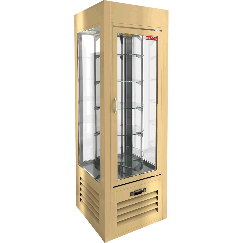 ВИТРИНА КОНДИТ/ВЕРТИКАЛЬНАЯ HICOLD VRC 350 R Sh BEIGE миниатюра 1