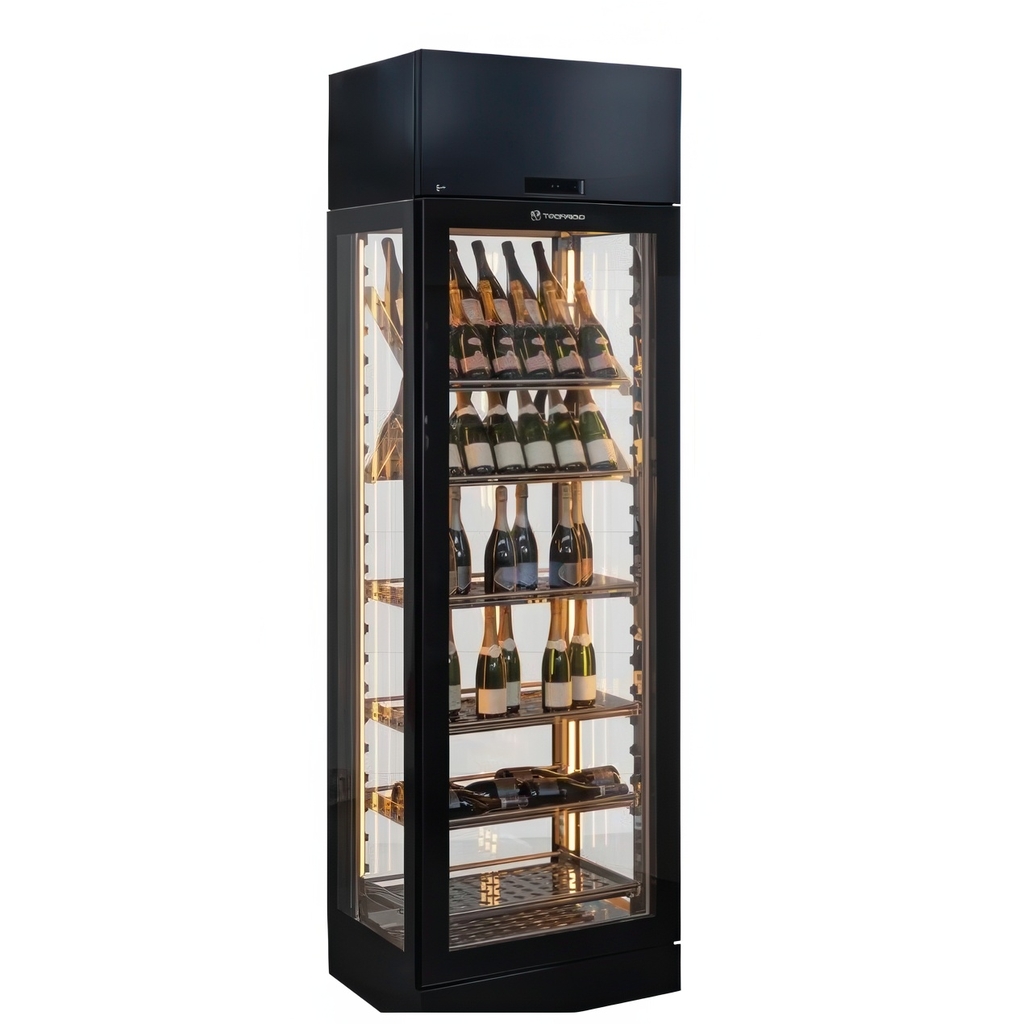 ШКАФ ВИННЫЙ ВЕНТ.TECFRIGO IMPERIAL 22.1 FG ЧЕРНЫЙ БЕЗ ПОЛОК миниатюра 1