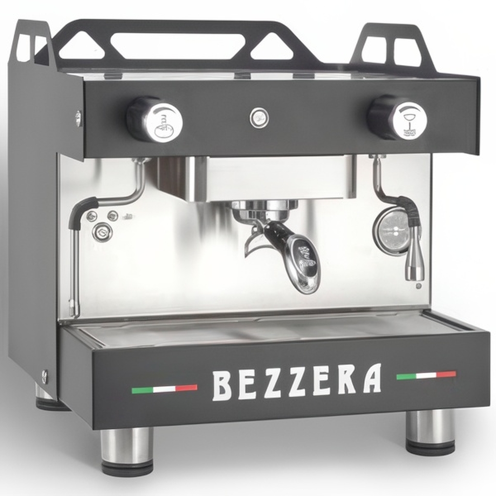 КОФЕМАШИНА ПОЛУАВТОМАТ BEZZERA MODA PM 1GR ЧЕРНАЯ МАТОВАЯ+ЭКОНОМАЙЗ+ПОДСВЕТ 1ФАЗА миниатюра 1