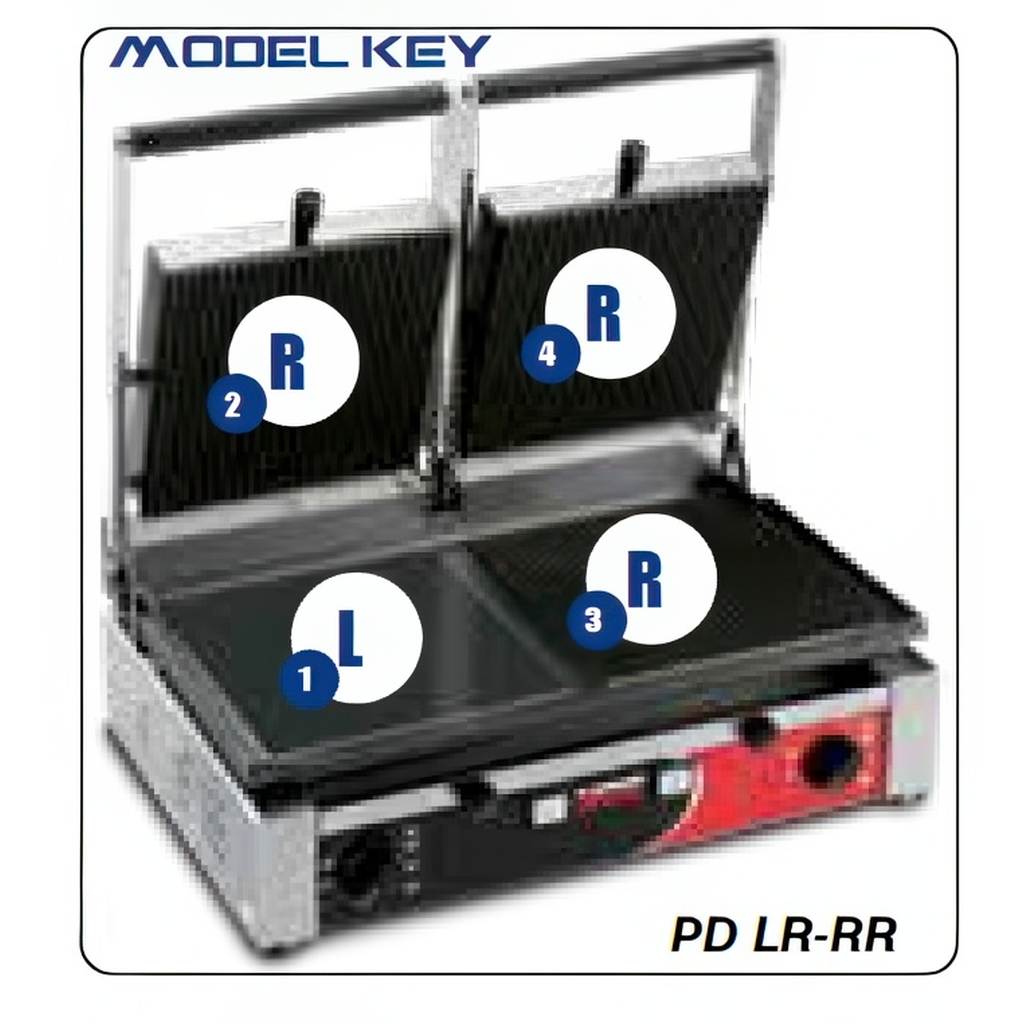 ГРИЛЬ КОНТАКТНЫЙ SIRMAN PD LR-LR TIMER миниатюра 1
