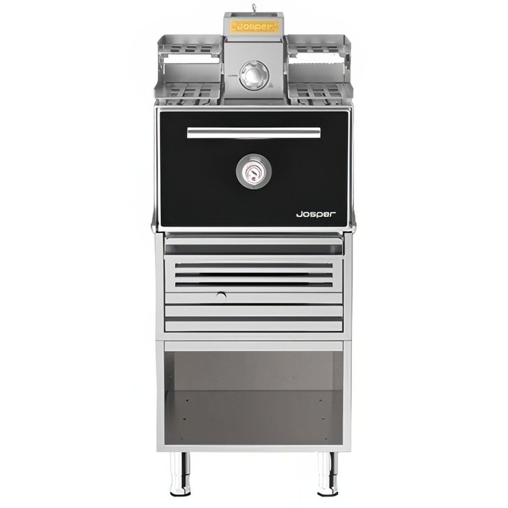 ГРИЛЬ-ПЕЧЬ JOSPER HJX-PRO-S80-WT NC ЧЕРНАЯ миниатюра 1