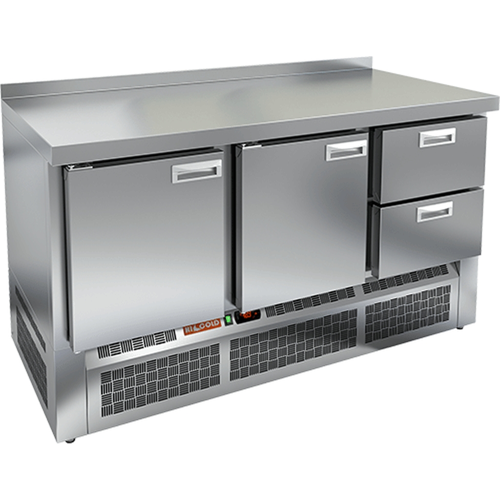 СТОЛ С ОХЛАЖД.ШКАФОМ HICOLD GNE112/TN миниатюра 1