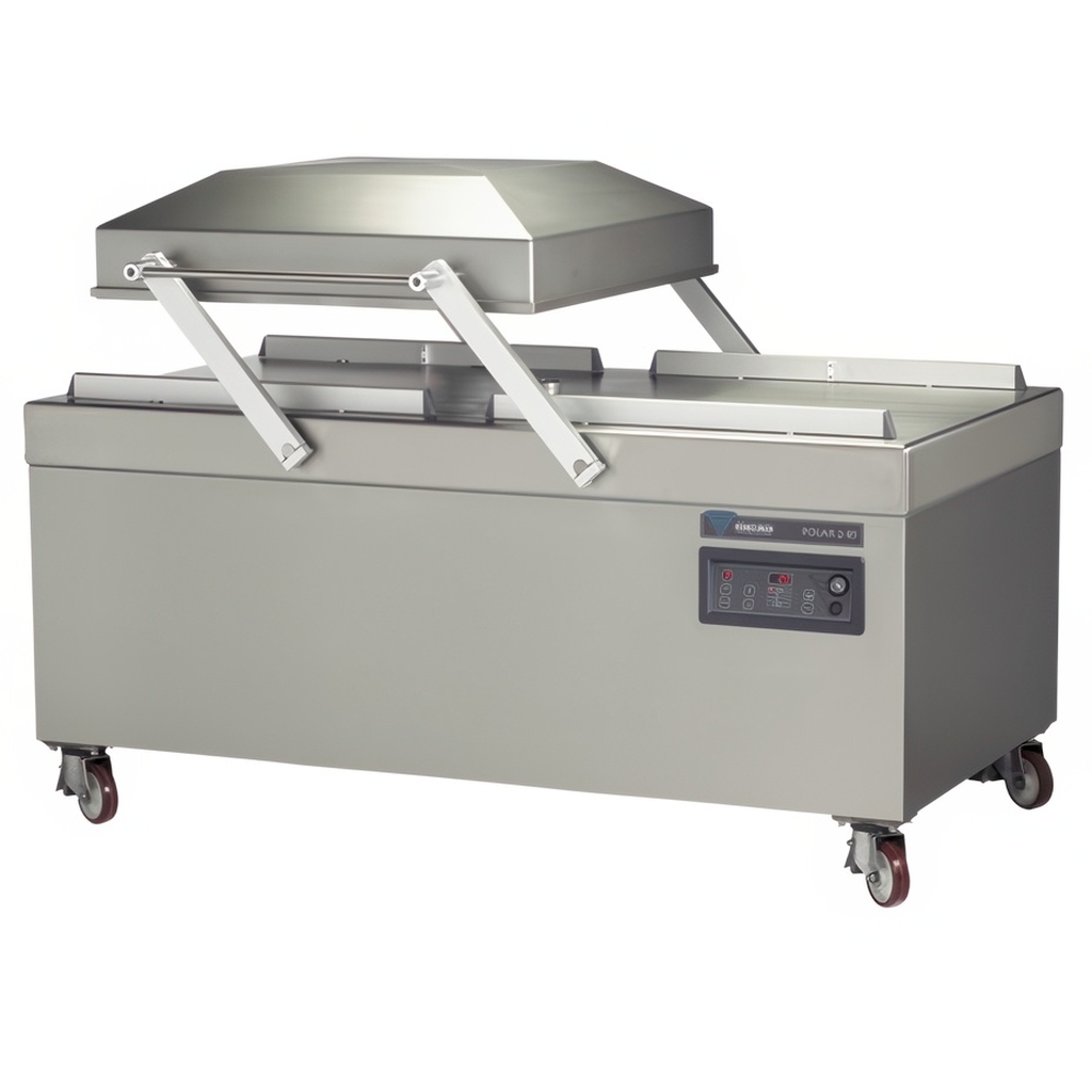 УПАКОВЩИК ВАКУУМНЫЙ ДВУХКАМЕРНЫЙ HENKELMAN POLAR 2-85 + ЗАПАЙКА-ОБРЕЗКА+ГАЗАЦИЯ миниатюра 1