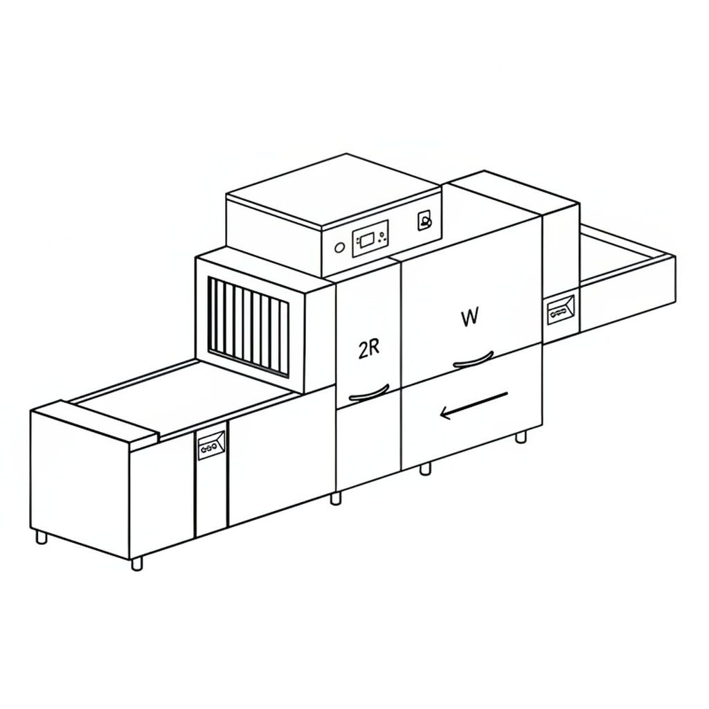 МАШИНА Д/МОЙКИ ЯЩИКОВ DIHR LX 501 DX+XP миниатюра 1