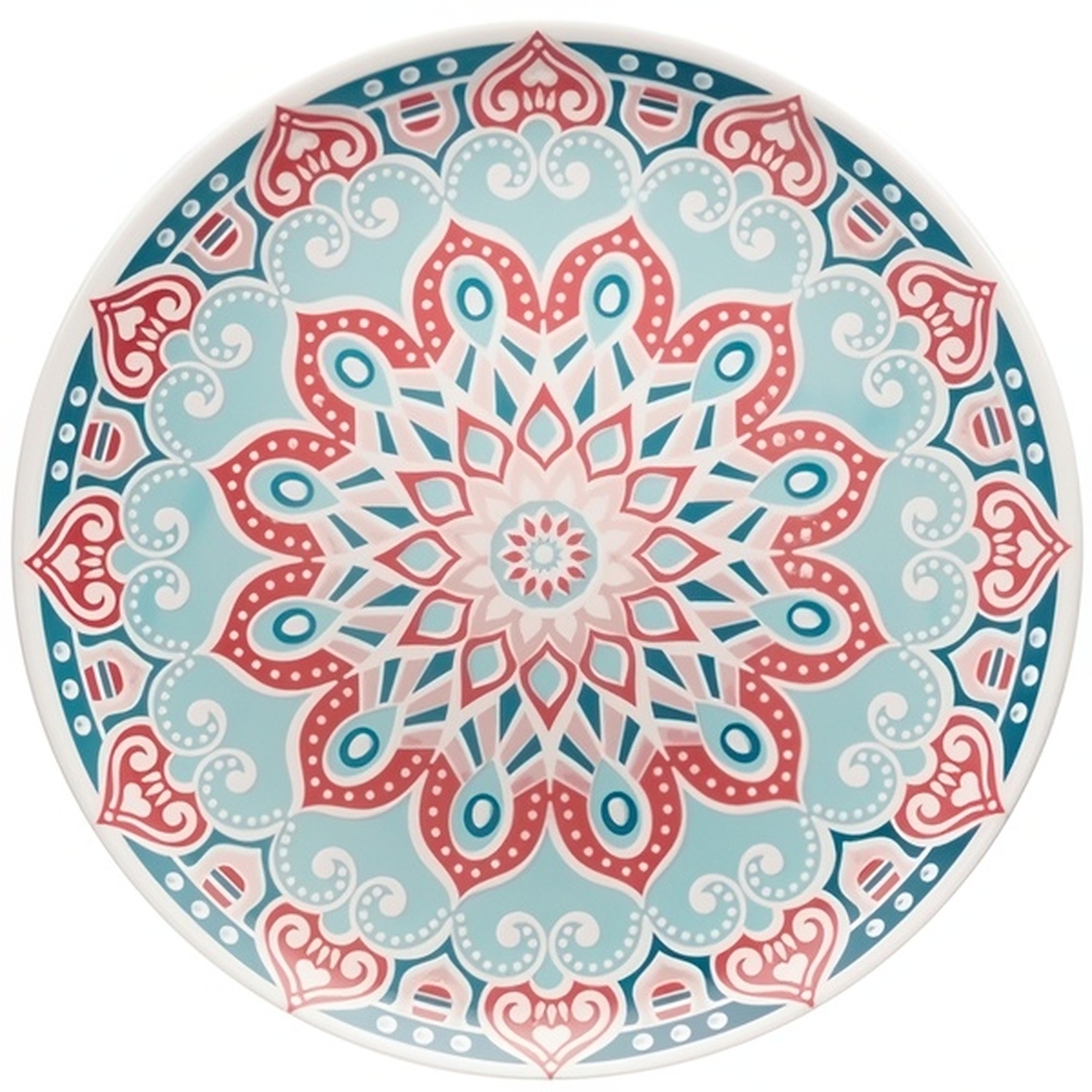 Тарелка мелкая UNNI COSMIC 26см Oxford 103964, AY02-5619 миниатюра 1