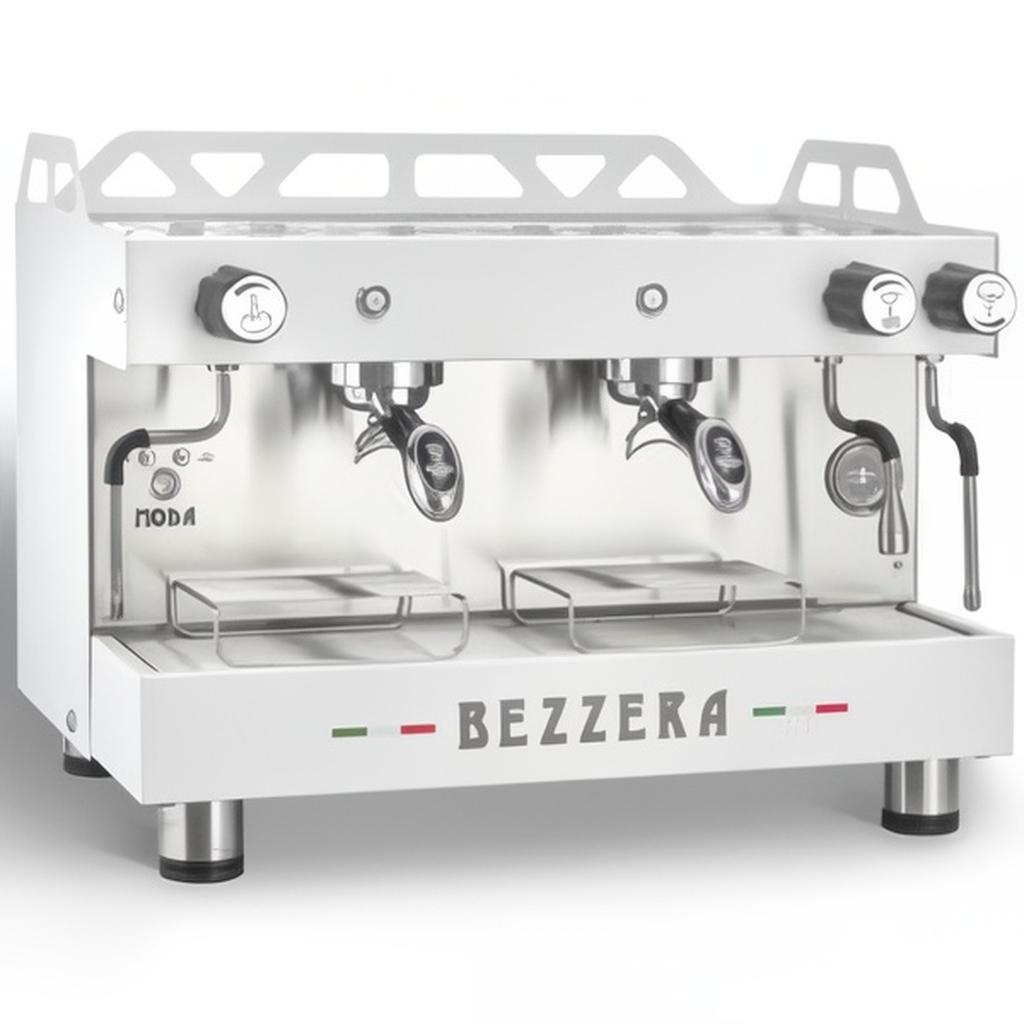 КОФЕМАШИНА ПОЛУАВТОМАТ BEZZERA MODA PM 2GR БЕЛАЯ+ЭКОНОМАЙЗ+ПОДСВЕТ МУЛЬТИФАЗНАЯ миниатюра 1