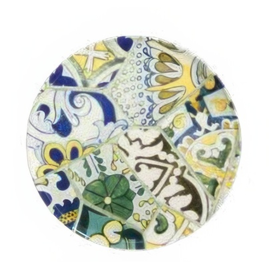 Тарелка мелкая 31см SEASIDE MAIOLICA PX02231M088 миниатюра 1