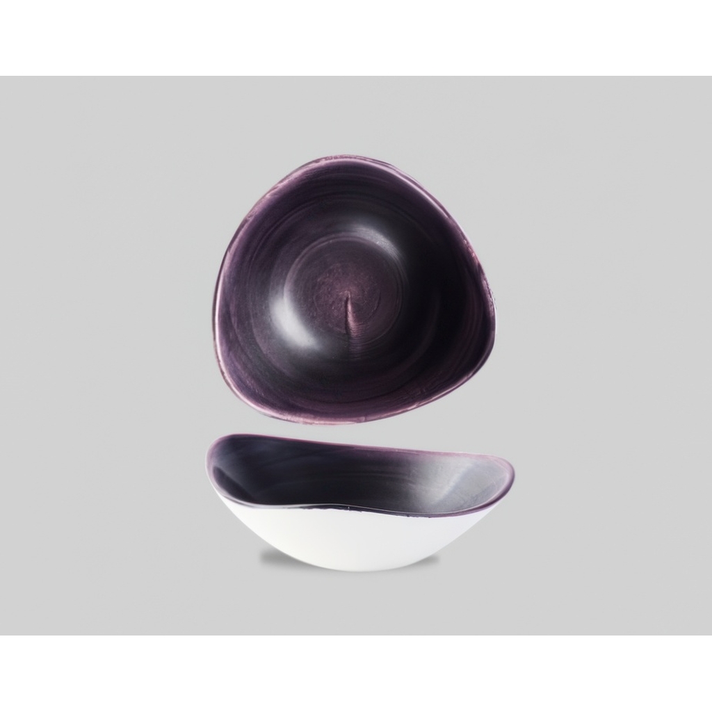 Миска треугольная 18,5см 0,37мл Stonecast, Deep Purple PADPTRB71 миниатюра 1
