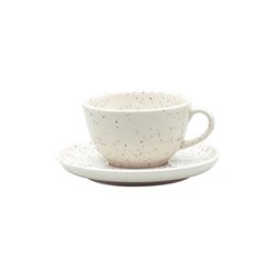 Пара чайная FLAT Shape CHUVISCO (чашка 200мл и блюдце 14см) Oxford 136745, AO04-1C02