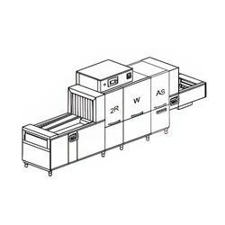 МАШИНА ПОСУДОМОЕЧНАЯ DIHR QX 246 SX+DDE+SAN+X-Belt+DRF99MB+HRF10/2 ЧАСТИ