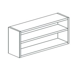 ПОЛКА НАСТЕННАЯ ЗАКРЫТАЯ APACH CHEF LINE LCW44