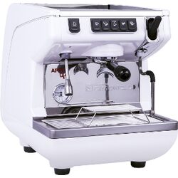 КОФЕМАШИНА APPIA LIFE 1GR V/ БЕЛЫЙ+ВЫСОКАЯ ГРУППА 1Ф 167517