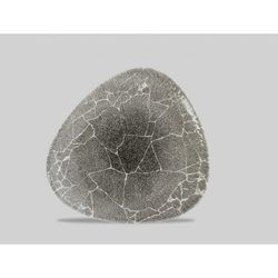 Тарелка мелкая треугольная 22,9см, без борта, цвет Kintsugi Reverse, KRBKTR9 1